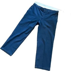 Haggar Men’s Jeans Blue Denim Size 38”x28” was 29” hemmed to 28”